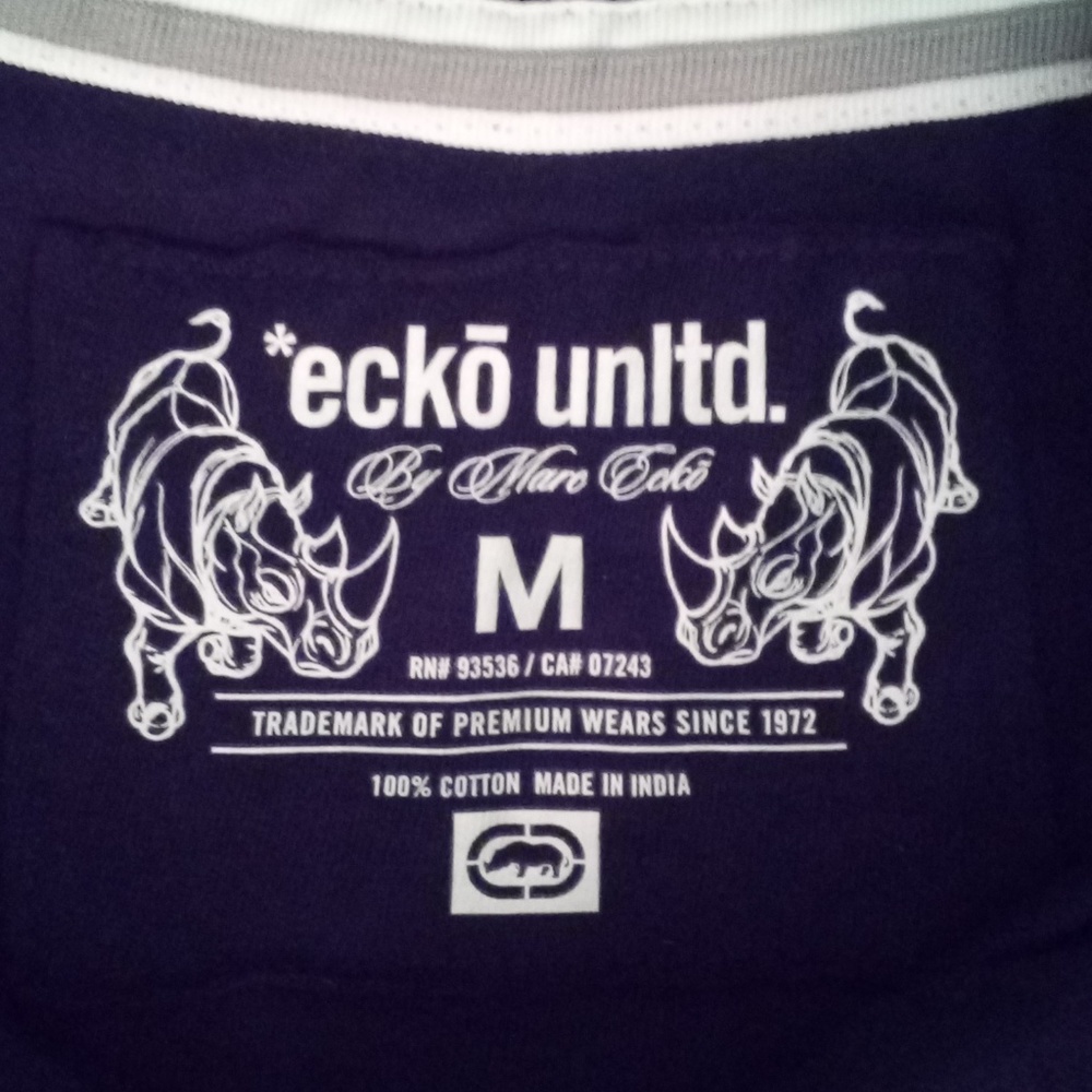 MENS Ecko unltd M striped polo - Picture 3 of 5